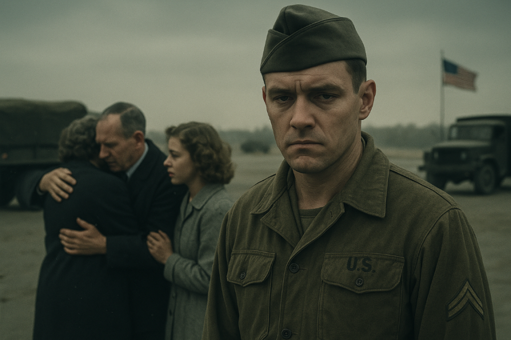 Terugkeer Amerikaanse soldaat